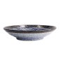 Preview: TDS, Plate, Aisai Seigaiha, Ø 22.8 x 5 cm, Item No. 18579