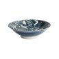 Preview: Bowl Japonism Crane Dunkelgrau, Porcelain, 25.2 × 7.7 cm, Item No. 18688