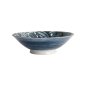 Preview: Bowl Japonism Crane Dunkelgrau, Porcelain, 25.2 × 7.7 cm, Item No. 18688