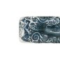 Preview: Servierplatte Japonism Carp Grau/Weiß, Porzellan, 28,5 × 14 × 2,5 cm, Art.-Nr. 18746