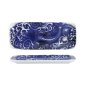 Preview: Serving Platter Japonism Carp Blue, White, Porcelain, 28.5 &times; 14 &times; 2.5 cm
