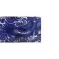 Preview: Serving Platter Japonism Carp Blue, White, Porcelain, 28.5 × 14 × 2.5 cm, Item No. 18767