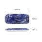 Preview: Serving Platter Japonism Carp Blue, White, Porcelain, 28.5 × 14 × 2.5 cm, Item No. 18767