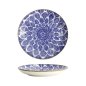 Preview: Plate Ohuke Dahlia Blue, White, Porcelain, &Oslash; 21.5 cm