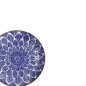 Preview: Plate Ohuke Dahlia Blue, White, Porcelain, Ø 21.5 cm, Item No. 18888
