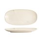 Preview: Sushi Plate Titanium Matte White, Porcelain, 28.5 &times; 14 &times; 2.5 cm