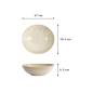 Preview: Reisschale Titanium Matte, Porzellan, 500 ml, Art.-Nr. 20369