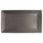 Preview: TDS, Rectangular Plate, Yuzu Black, 34.3x19.4x2.4cm, Item No. 20389