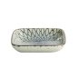 Preview: Sauce Bowl Mesh Blue, Porcelain, 9 cm, Item No. 20607