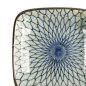 Preview: Sauce Bowl Mesh Blue, Porcelain, 9 cm, Item No. 20607