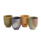 Preview: Tassen-Set Craft Geschenkbox B Verschiedene Farben, 4-tlg., Porzellan, Ø 6,7 cm, Höhe 8,3 cm, 200 ml, Art.-Nr. 20915