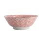 Preview: TDS, Ramen-Schale, Kawaii Lucky Cat, Rot, Ø 19.7x7cm 1000ml - Art Nr: 20953