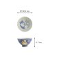 Preview: Rice Bowl Kawaii Shiba-Dog Blue, Porcelain, 350 ml, Item No. 20986