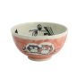 Preview: TDS, Reis-Schale, Kawaii Owl, Rosa, Ø 16 x 8 cm, 600ml - Art Nr: 20995