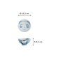 Preview: Rice Bowl Kawaii Panda Blue, Porcelain, Ø 10.5 cm, Item No. 21000