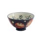 Preview: TDS, Rice Bowl, Kawaii Daruma, Blue, Ø 11.5x6 cm, 300ml - Item No. 21008