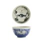 Preview: Rice Bowl Kawaii Cat Blue, Porcelain, 600 ml