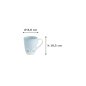 Preview: Mug Lily Flower Light Blue, Porcelain, 350 ml, Item No. 21200