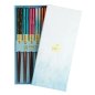 Preview: Blue Cloud Chopstick Set 5 pair at Tokyo Design Studio (picture 1 of 4)