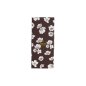 Preview: TDS, 5 Paar Essstäbchen, Schwarze weiße Blume, Art.-Nr. 21298