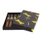 Preview: TDS, Chopstick Set 5 pair, Yellow Dragonfly , Item No. 21300