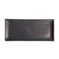 Preview: TDS, Rectangular Plate, Onyx Noir, 28.5 x 12.5 cm , Item No. 21351