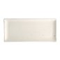 Preview: TDS, Kohiki Weiß Matte Rect. Platte, 28.5x12.5cm, Art.-Nr. 21355