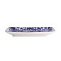 Preview: Sushi-Platte Dami Sakura Weiß/Blau, Porzellan, 20,4 × 13 cm, Art.-Nr. 21373
