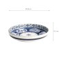 Preview: TDS, Pasta Plate, Mixed Bowls, Matori Hishimon, Ø 20x4.1cm, Item No. 21504