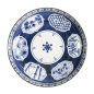 Preview: TDS, Pasta Plate, Mixed Bowls, Matori Hishimon, Ø 20x4.1cm, Item No. 21504