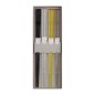 Preview: TDS, Chopstick Set 4 pair, Acrylic Brown, Item No. 21538