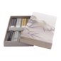 Preview: TDS, Chopstick Set 4 pair, Acrylic Brown, Item No. 21538