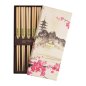 Preview: Holzbraun 5 Paar Essstäbchen bei Tokyo Design Studio (Bild 1 von 5)