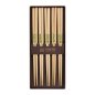 Preview: TDS, 5 Paar Essstäbchen, Holzbraun, Art.-Nr. 21541