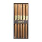 Preview: TDS, 5 Paar Essstäbchen, Geschenkset, Bamboo Brown, Art.-Nr. 21542