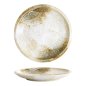 Preview: Plate Yukishino White, Brown, Porcelain, &Oslash; 24.8 cm