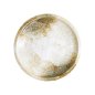 Preview: Plate Yukishino White, Brown, Porcelain, Ø 24.8 cm, Item No. 21611