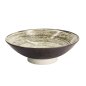 Preview: TDS, Asashio Bowl, Black/White, Ø24x7.5cm 1400ml, Item No. 21637