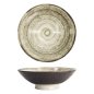 Preview: Bowl Asashio Dark Brown, Beige, Stoneware, &Oslash; 24 cm