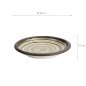 Preview: Black/White Asashio Round Plate at Tokyo Design Studio (picture 5 of 5)