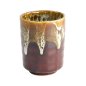 Preview: TDS, Teacup, Brown Glaze, Ø7.8x10.2cm 300ml, Item No. 21654