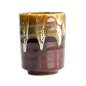 Preview: TDS, Teacup, Brown Glaze, Ø7.8x10.2cm 300ml, Item No. 21654
