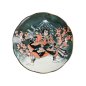 Preview: Teller Asakusa Kabuki Weiß/Rot/Schwarz, Porzellan, Ø 25 cm, Art.-Nr. 21888