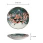 Preview: Teller Asakusa Kabuki Weiß/Rot/Schwarz, Porzellan, Ø 25 cm, Art.-Nr. 21888