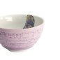 Preview: Rice Bowl Seafood Blowfish Fugu Purple, Porcelain, 950 ml, Item No. 21935
