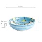 Preview: Saucenschale Seafood Krabbe Hellblau, Porzellan, 150 ml, Art.-Nr. 21939