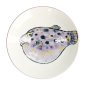 Preview: TDS, Deep Plate, Seafood, Ø 21.7 x 5.2 cm 900 ml, Blowfish Fugu, Purple - Item No. 21943