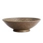 Preview: TDS, Zahra Shallow Bowl, Mixed Bowls, Brown, Ø 24x7.5 cm, Item No. 21974