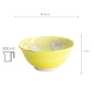Preview: TDS, Bowl, Sakura, Yellow, Ø 15 x 7 cm 500 ml - Item No. 21978