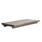 Preview: TDS, Large Plate, Ob Grey, 26 x 12 cm, Item No. 22108
